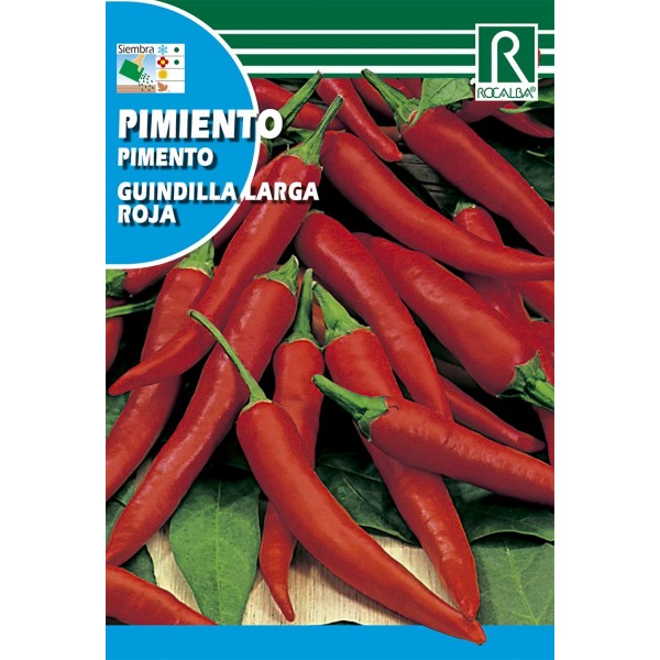 PIMIENTO GUINDILLA LARGA ROJA SEMILLA